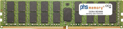 PHS-memory 64GB RAM Speicher passend fr QNAP TS-h1290FX-7302P-128G DDR4 RDIMM 3200MHz PC4-25600-R (SP414916)