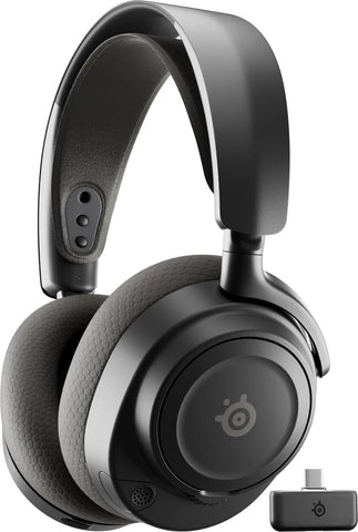 SteelSeries Arctis Nova 7 Gen 2 kabelloses Gaming-Headset Schwarz 50+ Std. Batterie (AN72B)