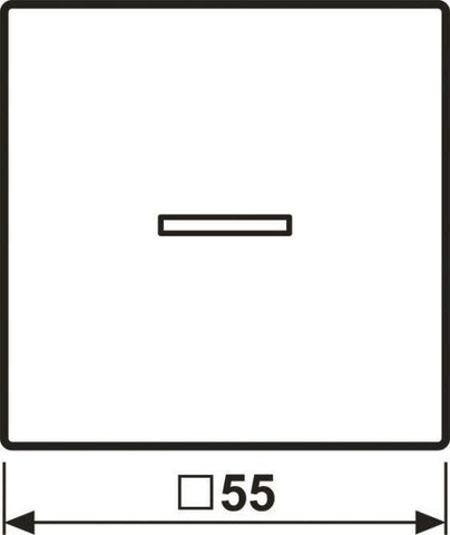 Jung HOME Taster 1fach BTA17101WW 1 (BTA17101WW)