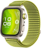 Huawei Watch Fit 4 Pro Smartwatch Titanium Green Nylon-Armband 1,82" AMOLED GPS (6942103155062)