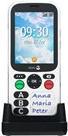 DORO 780X IUP - Mobiltelefon - Dual-SIM - 4G LTE - 4 GB - microSD slot, - microSD slot - 320 x 240 Pixel - RAM 512 MB - Schwarz, wei