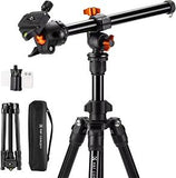 K&F Concept Kamerastativ Black, mit Auslegearm, 195cm (KF09.101V6)