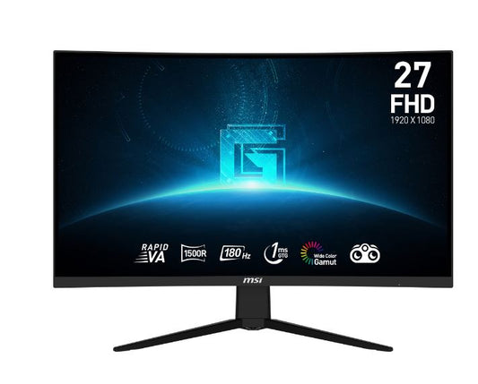 MSI G27C3FDE Gaming Monitor - Curved VA Panel 180Hz 1ms - Flachbildschirm (TFT/LCD) - 27" [Energieklasse E] (9S6-3CD01H-015)