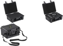 allit Universalkoffer DinoPlus Outdoor >F< 18, schwarz aus schlagfestem Polypropylen (PP), mit Schaumstoffeinlage, - 1 Stck (458830)