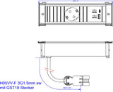 Bachmann KAPSA S 1xCEE7/3 1xUSB A&C (927.701)
