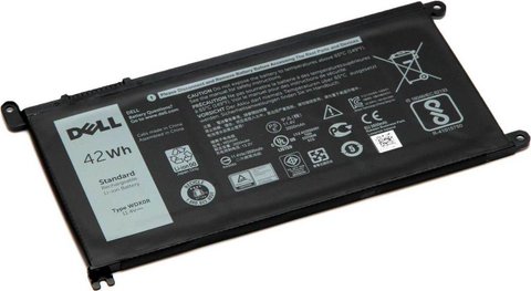 Dell - Laptop-Batterie (gleichwertig mit: Dell WDX0R, Dell 08YPRW) - Lithium-Ionen - 3 Zellen - 3500 mAh - 42 Wh - Schwarz - fr Dell 13 3379, 3189, Inspiron 13 53XX, 13 73XX, 15 55XX, 17 57XX, Vostr