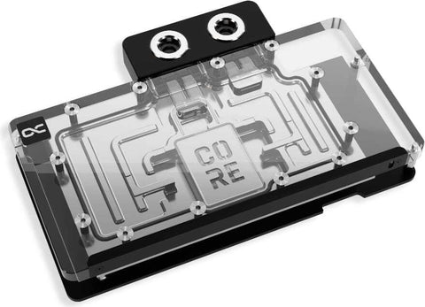 Alphacool Core RX 9070 XT Swift+ Quicksilver transparente/cromado inkl (14799)