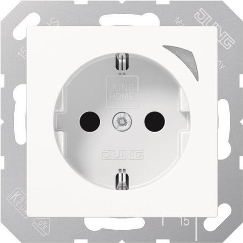 Jung HOME SCHUKO BTA1521SWW Steckdose 1 (BTA1521SWW)