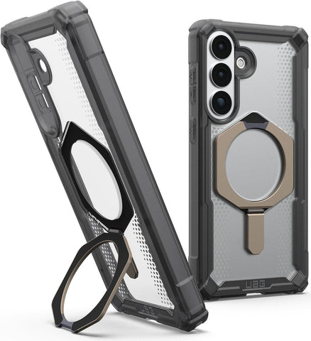 UAG Urban Armor Gear Plasma XTE Kickstand Case mit Magnet-Modul  Samsung Galaxy S26+  ash (grau)/transparent/titan  214523113136 (214523113136)