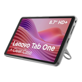 Lenovo Tab One 8,7" - 4GB RAM 128GB WiFi with Clear Case - Grey [Energieklasse D] (ZAF00249GR)