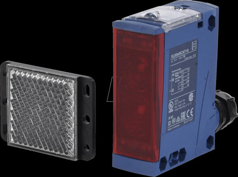APC Schneider 1 Stck - Schneider Electric Reflex.-Lichtschranke Set 50x50mm 24-240VAC/D / 649975 (XUX9ARCNT16S49)