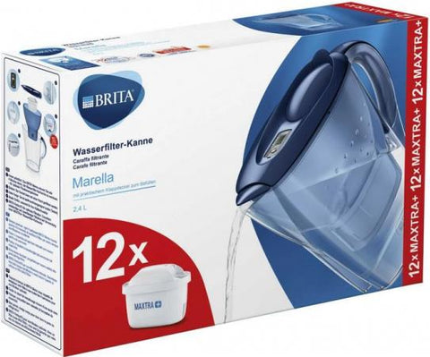 Brita Jahrespaket Marella blau inkl. 12 Maxtra (125 978)