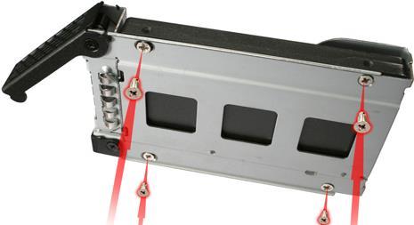 ICY Dock ToughArmor MB699VP-B - Gehuse fr Speicherlaufwerke - 2.5" (6,4 cm) - Schwarz (MB699VP-B)