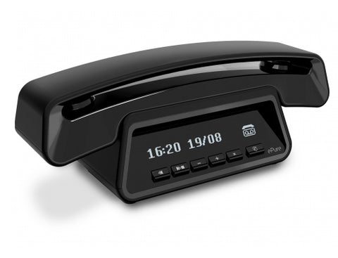ALCATEL ePure Premium Black Festnetztelefon DECT - Schwarz (ATL1428117)