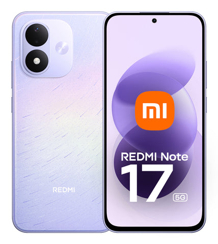 Xiaomi Redmi Note 17 5G 6GB RAM 256GB - Purple (MZB0PTSEU)