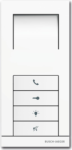 Busch-Jaeger 83210 AP-624. bertragungstechnik: Verkabelt, Zertifizierung: CE, Internationale Schutzart (IP-Code): IP30. Produktfarbe: Wei. Innengert Stromversorgung: AC/DC. Breite: 81 mm, Tiefe: 2