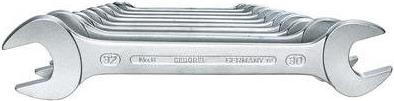 Gedore 6077620 Doppel-Maulschlssel-Satz 10teilig 6 - 32 mm DIN 3110