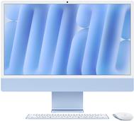 APPLE iMac Z1E5 59,62cm 23,5Zoll Standardglas M4 8C CPU/8C GPU/16C N.E. 16GB 256GB SSD Gbit Eth MM NumKey TID DE Blau (Z1E5-MWUF3D/A-0799NS)