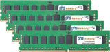 PHS-memory 64GB (4x16GB) Kit RAM Speicher passend fr Fujitsu SPARC M12-1 DDR4 RDIMM 2400MHz PC4-2400T-R (SP396358)