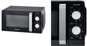 SEVERIN Mikrowelle MW 7781, mit Grillfunktion Leistung: ca. 700 Watt, 17 Liter Garraum, - 1 Stck (MW 7781)