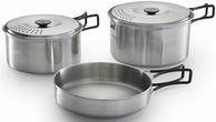 Camping Gaz Topf-Set Camping Kit 5-teilig edelstahl 2 Tpfe+ 2 Deckel+ 1 (2197184)