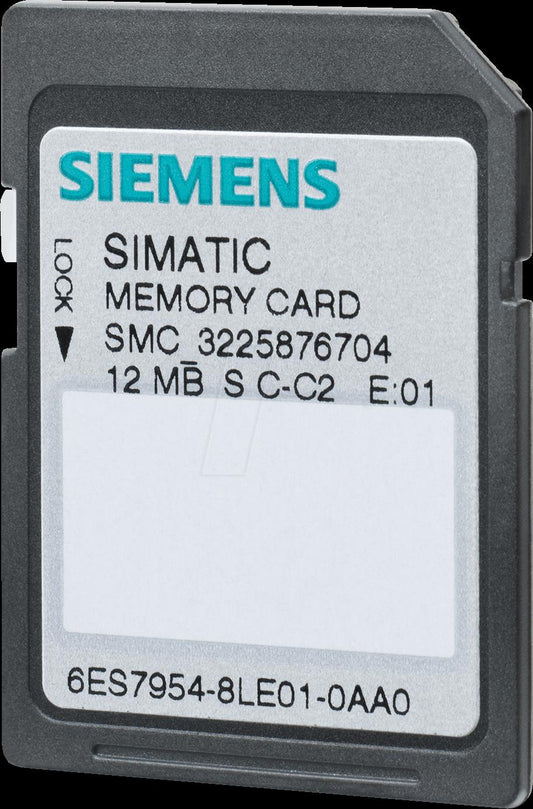 Memorycard SIMATIC S7 fr S7-1x00 CPU/SINAMICS (6ES7954-8LE03-0AA0)