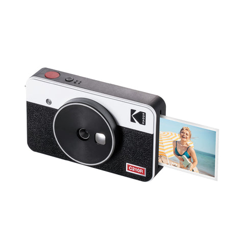 KODAK Mini Shot 2  Instant Print Camera + 8 Photos, White (C210RW)