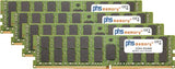 PHS-memory 256GB (4x64GB) Kit RAM Speicher fr Apple iMac Pro '8-Core' 3.2GHz 68,60cm (27") (5K, Late 2017) DDR4 RDIMM 2666MHz PC4-2666V-R (SP296653)