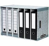 Fellowes 01880 scatola per la conservazione di documenti Grigio (Fellowes Bankers Box System Filestore Module Board Grey [Pack 5] 1880)