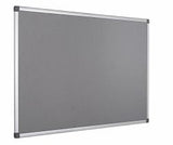 Bi-Office FA0242170 bacheca per appunti Interno Grigio Alluminio (Bi-Office Maya Grey Felt Noticeboard Aluminium Frame 600x450mm - FA0242170 DD)