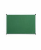 Bi-Office FA0544170 bacheca per appunti Interno Verde Alluminio (Bi-Office Maya Green Felt Noticeboard Aluminium Frame 1200x900mm - FA0544170)