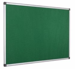 Bi-Office FA2744170 bacheca per appunti Interno Verde Alluminio (Bi-Office Maya Green Felt Noticeboard Aluminium Frame 1800x1200mm - FA2744170 DD)