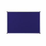 Bi-Office FA0343750 lavagna 900 x 600 mm (Bi-Office Maya Blue Felt Noticeboard Double Sided Aluminium Frame 900x600mm - FA0343750 DD)