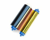 Zebra 800010-140 nastro para estampado Ciano, Magenta, Giallo (RBN,YMCO,400 IMAGES,ZC10L)