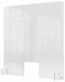 Nobo 1915488 schermo di protezione (Nobo 1915488 Plexiglass Counter Screen with hole 700 x 850mm)