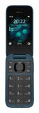 Nokia 2660 Flip 7,11 cm [2.8] 123 g Blu Telefono cellulare basico (NOKIA 2660 TA-1469 DS BLUE)
