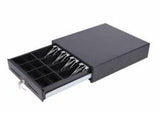 410 mm cash drawer 4B/8C - w/manual button - Warranty: 24M