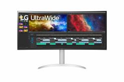 LG 38BQ85C-W Monitor PC 95,2 cm [37.5] 3840 x 1600 Pixel Quad HD+ Bianco (LG UltraWide 38BQ85C-W sk?rm - 3840x16)