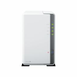 Synology DiskStation DS223J NAS Desktop Realtek RTD1619B 1 GB DDR4 8 TB HDD Bianco (Synology DS223j 8TB [WD RED PLUS] 2 bay NAS - Realtek RTD1619B quad-core processor; 1GB non-ECC DDR4; 1GB non-ECC D