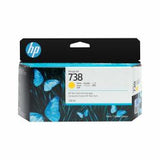 HP Cartuccia di inchiostro giallo DesignJet 738 da 130 ml (HP 738 130-ML YELLOW DESIGNJET INK C)