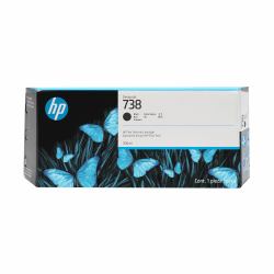 HP Cartuccia di inchiostro DesignJet 738 da 300 ml nero (HP 738 - 300 ml - nero - originale - DesignJet - cartuccia d'inchiostro - per DesignJet T950)