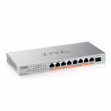 Zyxel XMG-108HP Non gestito 2.5G Ethernet [100/1000/2500] Supporto Power over Ethernet [PoE] (XMG-108 8PORTS 2 5G+1 SFP+ 8POR - 100W TOTAL POE++ DESK MULTIGIG S)