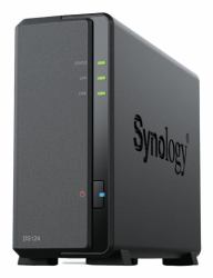 Synology DiskStation DS124 NAS Desktop Realtek RTD1619B 1 GB DDR4 6 TB HDD DiskStation Manager Nero (Synology DS124/6TB SYN HAT3300)