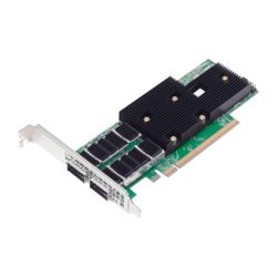 Broadcom P2200G (BC 200 GbE 2-port QSFP112 Server Adapter NetXtreme P2200G [2x QSFP112] bulk PCIe 5.0 x16 incl. full height and low profile bracket)