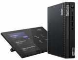 Lenovo ThinkSmart Tiny Kit Intel Core i3 i3-13100T 16 GB DDR4-SDRAM 256 GB SSD Windows 11 IoT Enterprise Mini PC Nero (Lenovo ThinkSmart Tiny Kit W11IoT - Microsoft Teams - 1Yr Premier Support O