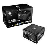 ASRock Steel Legend SL-850G 850W ATX Power Supply Unit, 80 Plus Gold Certified, 120mm Silent Cooling Fan, High Efficiency PSU