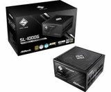 Asrock 1000W Steel Legend SL-1000G PSU, Fully Modular, 80+ Gold, Cybenetics Platinum & Lambda A, ATX 3.1, PCIe 5.1