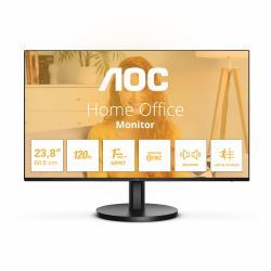 AOC B3 24B3QA2 Monitor PC 60,5 cm [23.8] 1920 x 1080 Pixel Full HD LED Nero (AOC Basic-line 24B3QA2 - Monitor a LED - 24 [23.8 visualizzabile] - 1920 x 1080 Full HD [1080p] @ 120 Hz - IPS - 300 cd/m?