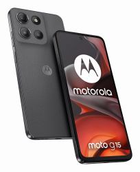 Motorola moto g15 17,1 cm [6.72] Doppia SIM Android 15 4G USB tipo-C 4 GB 128 GB 5200 mAh Grigio (MOTOROLA MOTO G15 5G XT2521-3 GRAVITY GREY 4/128GB)