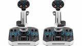 Thrustmaster Sol-R 2 HOSAS Space Sim Duo Nero, Bianco USB Flightstick Analogico/Digitale PC (Thrustmaster SOL-R2 Space Sim DUO Joystick)